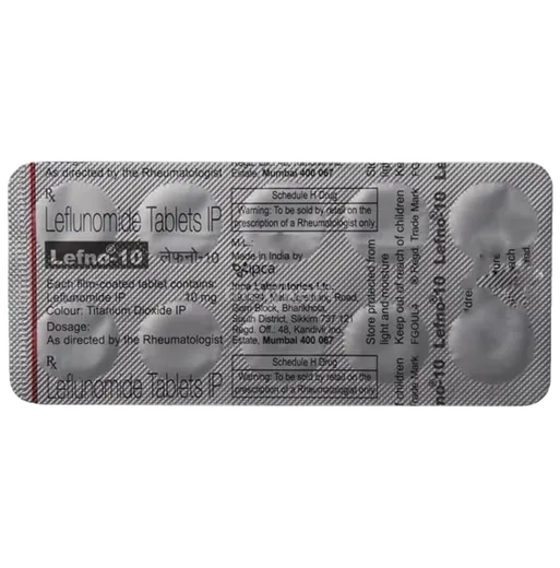 lefno 10mg tablet 10's